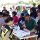 Rumkit Bhayangkara Layani Pemeriksaan Kesehatan Gratis di CFD Bundaran Besar