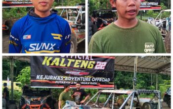 Dua Offroader Nasional Perkuat Kalteng22 di Kejurnas Adventure Offroad Palangka Raya