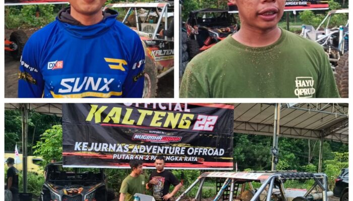Dua Offroader Nasional Perkuat Kalteng22 di Kejurnas Adventure Offroad Palangka Raya