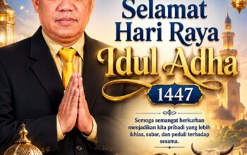 Pudiono Ucapkan Selamat Iduladha 1447 H, Ajak Masyarakat Perkuat Kepedulian Sosial