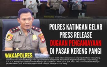 Amuk Parang di Pasar Kereng Pangi, Pelaku Sempat Kabur hingga Ditangkap Polisi