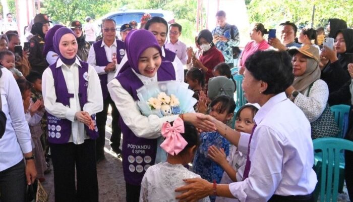 Aisyah Thisia Agustiar Sabran Hadirkan Kepedulian Nyata, Posyandu Parawei Diperkuat untuk Layani Warga