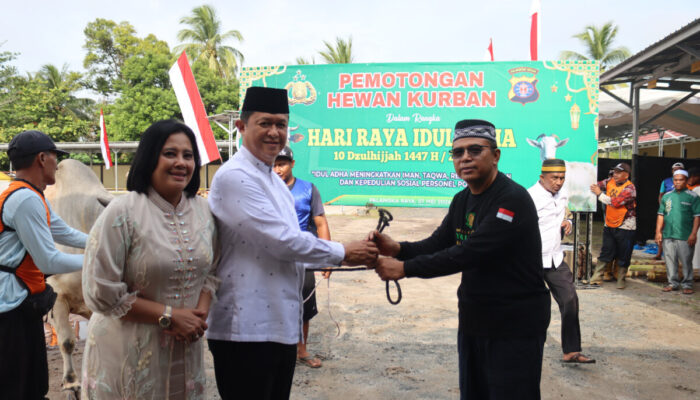 Polda Kalteng Kurbankan 246 Hewan, Kapolda Sebut Iduladha Momentum Perkuat Kepedulian Sosial