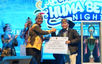 Barito Utara Juara Umum FBIM 2026, Gubernur Kalteng Serahkan Piala Bergilir