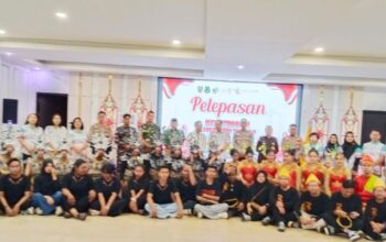 Wabup Kapuas Resmi Berangkatkan Kontingen FBIM 2026 ke Palangka Raya
