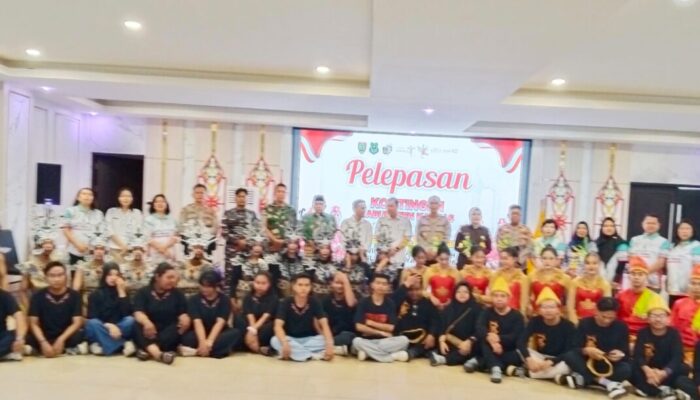 Wabup Kapuas Resmi Berangkatkan Kontingen FBIM 2026 ke Palangka Raya
