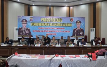 Polda Kalteng Tangani 283 Kasus 3C Sepanjang 2026