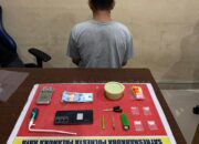 Buruh Harian di Kereng Bangkirai Ditangkap, Polisi Temukan Sabu dan Alat Edar di Barak Pelaku