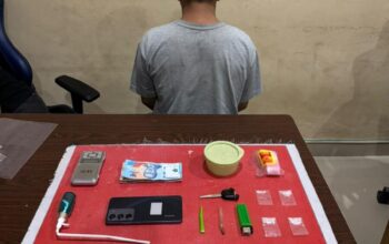 Buruh Harian di Kereng Bangkirai Ditangkap, Polisi Temukan Sabu dan Alat Edar di Barak Pelaku
