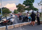 Satlantas Polresta Palangka Raya Tertibkan Balapan Liar di Kawasan Bandara