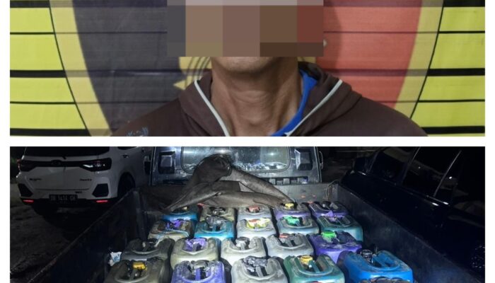 Satreskrim Polres Barito Utara Ungkap Dugaan Penimbunan BBM Subsidi di Jingah