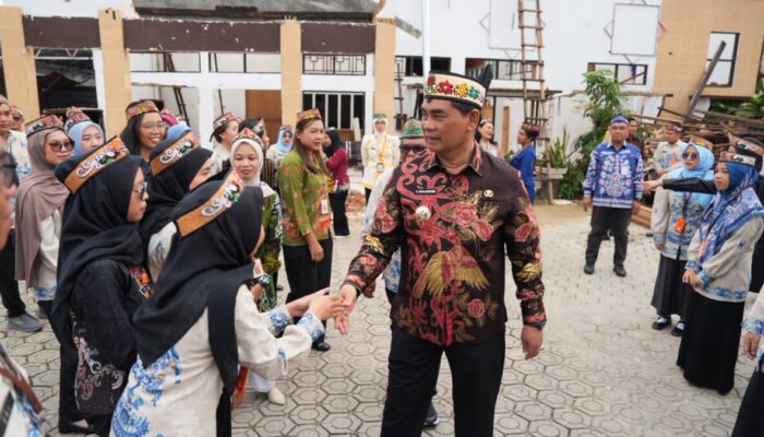 Bupati Barito Utara Ingatkan ASN Disdagrin Jaga Kekompakan dan Tingkatkan Profesionalisme