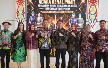 Wabup Pulang Pisau Hadiri Sertijab Dandim 1011/KLK, Tekankan Pentingnya Sinergi TNI dan Pemda