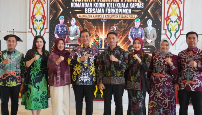 Wabup Pulang Pisau Hadiri Sertijab Dandim 1011/KLK, Tekankan Pentingnya Sinergi TNI dan Pemda