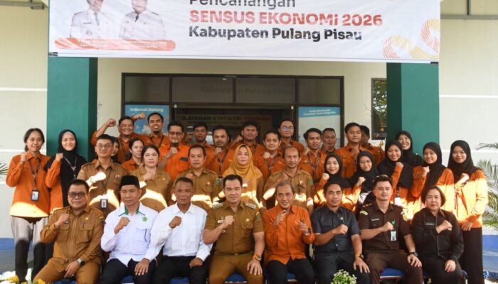 Pemkab Pulang Pisau dan BPS Canangkan Sensus Ekonomi 2026, Warga Diminta Berikan Data Akurat