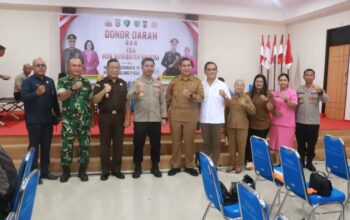 Sambut HUT Bhayangkara ke-80, Polres Pulang Pisau Gelar Cek Kesehatan Gratis dan Donor Darah