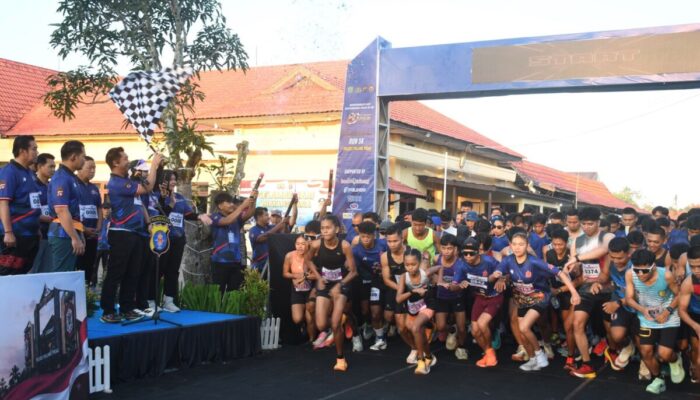Bupati Pulang Pisau Ikut Bhayangkara Fun Run, Ajak Warga Terapkan Gaya Hidup Sehat