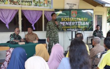 Kodam XXII/TB Mulai Sosialisasikan Penataan Rumah Dinas di Asrama Gatot Subroto