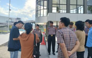 Jelang BNN Run 2026, Polisi Cek Keamanan dan Keselamatan di Bundaran Besar Palangka Raya