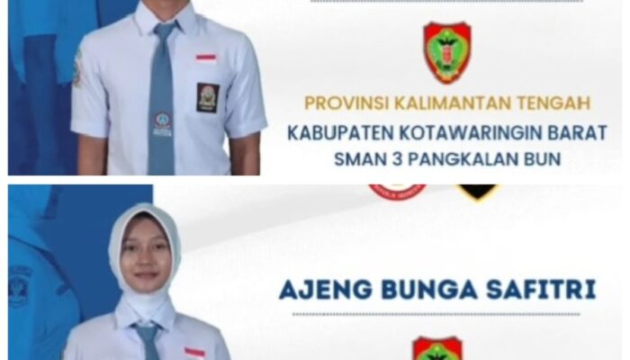 Dua Siswa Kobar Wakili Kalteng di Paskibraka Nasional 2026