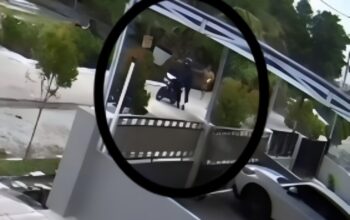 Viral di Palangka Raya! Kalung Emas 30 Gram Milik Perempuan Paruh Baya Dijambret, Aksi Pelaku Terekam CCTV