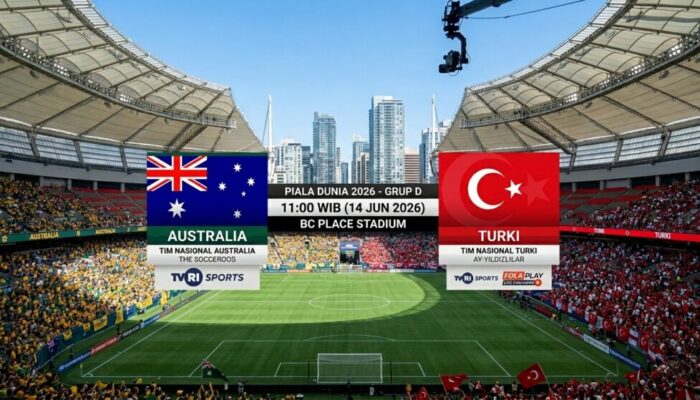 Australia Vs Turki di Piala Dunia 2026: Adu Kuat Fisik dan Kreativitas di Grup D