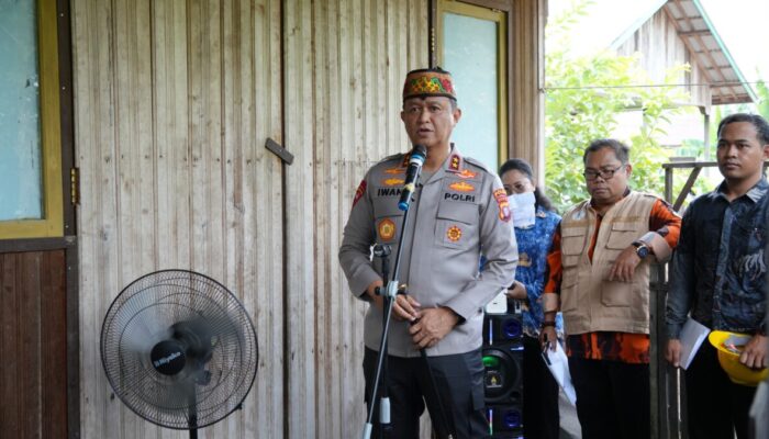 Kapolda Kalteng Dukung Posko Warga di Puntun, Sebut Narkoba Ancaman Masa Depan Generasi