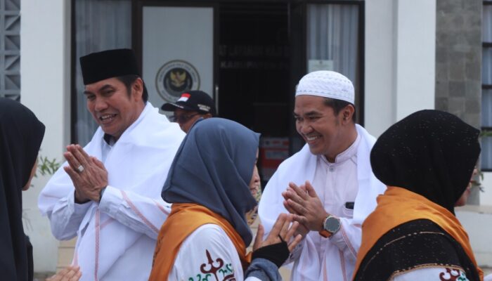 Bupati Pulang Pisau Sambut Kepulangan Jemaah Haji, Doakan Menjadi Haji Mabrur