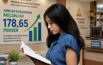 Kunjungan Perpustakaan Kalteng Naik Hampir Tiga Kali Lipat, Minat Literasi Masyarakat Meningkat