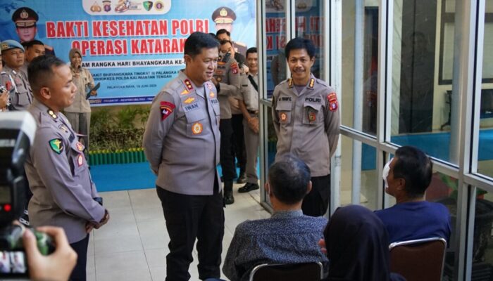 Operasi Katarak Gratis Warnai Hari Bhayangkara ke-80, Polda Kalteng Bantu Warga Kembali Melihat Jelas