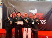 Polda Kalteng Raih 13 Medali pada Kejuaraan Karate Kapolri Cup 2026