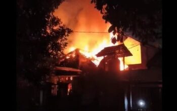 Rumah Kosong yang Disita Koperasi Terbakar di Palangka Raya, Kerugian Ditaksir Rp 300 Juta