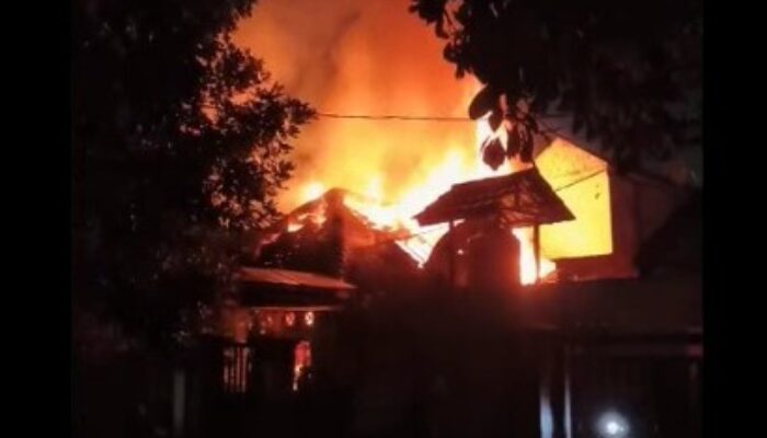 Rumah Kosong yang Disita Koperasi Terbakar di Palangka Raya, Kerugian Ditaksir Rp 300 Juta
