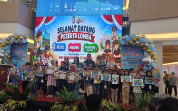 Lomba Anyaman Rotan hingga Mewarnai Meriahkan HUT Bhayangkara di Palangka Raya, Ratusan Warga Ambil Bagian