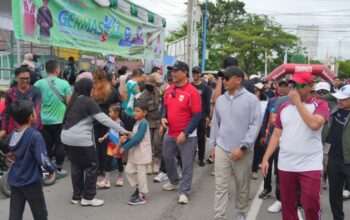 Car Free Day Perdana di Muara Teweh Jadi Ruang Olahraga dan Pemberdayaan UMKM