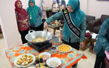 TP-PKK Barito Utara Kenalkan Menu Bergizi Lokal untuk Anak PAUD, Orang Tua dan Guru Diajak Kreatif