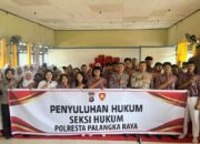 Polisi Edukasi Siswa SMA di Palangka Raya soal Bahaya Perundungan dan Konsekuensi Hukumnya