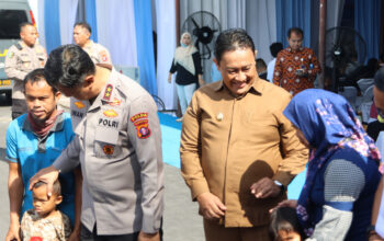 Wagub Kalteng Tinjau Bakti Kesehatan HUT Bhayangkara, Ribuan Warga Dapat Layanan Gratis