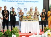 HUT Ke-24 Pulang Pisau, Bupati Ajak Warga Perkuat Persatuan untuk Mendorong Pembangunan Daerah