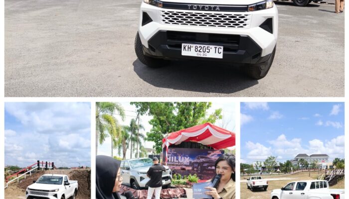 Tes Drive New Toyota Hilux di Palangka Raya, Warga Kepincut Desain Baru hingga Langsung Inden