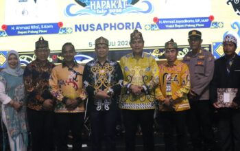 Bupati dan Wakil Bupati Pulang Pisau Resmi Tutup Handep Hapakat Fair 2026, UMKM dan Budaya Jadi Sorotan