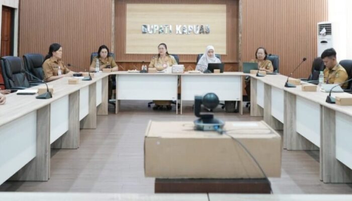 Pemkab Kapuas Perkuat Pengendalian Inflasi, Bahas Sensus Ekonomi hingga Program 3 Juta Rumah