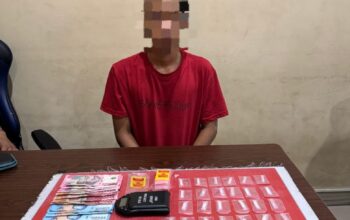 Polresta Palangka Raya Amankan Pria Terduga Pengedar Sabu, 32 Paket Siap Edar Disita