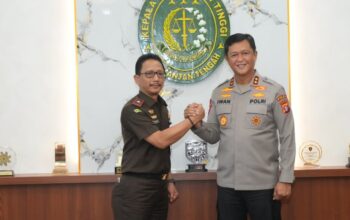 Kapolda Kalteng Sambangi Kejati, Perkuat Kolaborasi Penegakan Hukum dan Kamtibmas