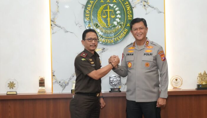 Kapolda Kalteng Sambangi Kejati, Perkuat Kolaborasi Penegakan Hukum dan Kamtibmas