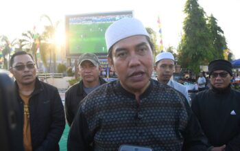 Pemkab Pulang Pisau Gelar Nobar Inggris Vs Prancis, Wabup Ajak Warga Semarakkan Piala Dunia 2026