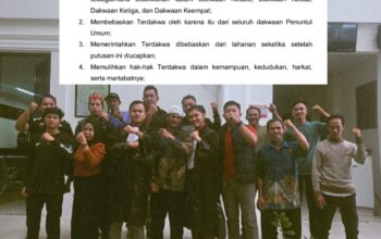 PN Sampit Bebaskan Warga Seruyan di Kasus PT BJAP, ARUN Kalteng Sebut Bukti Tak Cukup