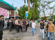 Polresta Palangka Raya Kawal Aksi Lanjutan di Kantor PLN, Pengamanan Berlangsung Humanis