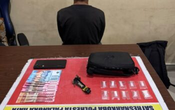 Diduga Hendak Edarkan Sabu, Pria di Palangka Raya Diamankan Polisi