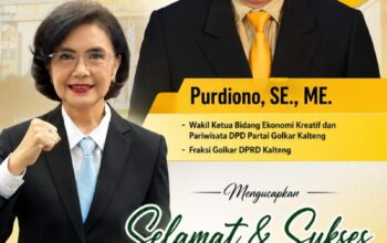 Anggota DPRD Kalteng Purdiono Ucapkan Selamat atas Pelantikan Sekda Linae Victoria Aden